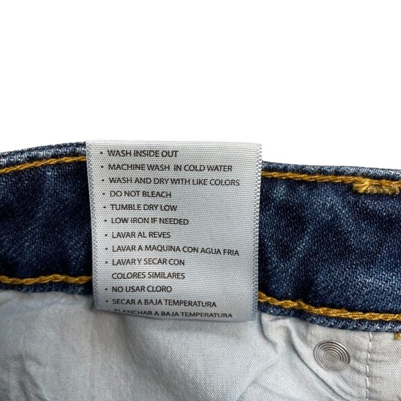 KANCAN JEANS MILAN HIGH RISE MOM SIZE 5/26 DISTRESSED KC9197D RELAXED FIT NWT - Picture 10 of 14